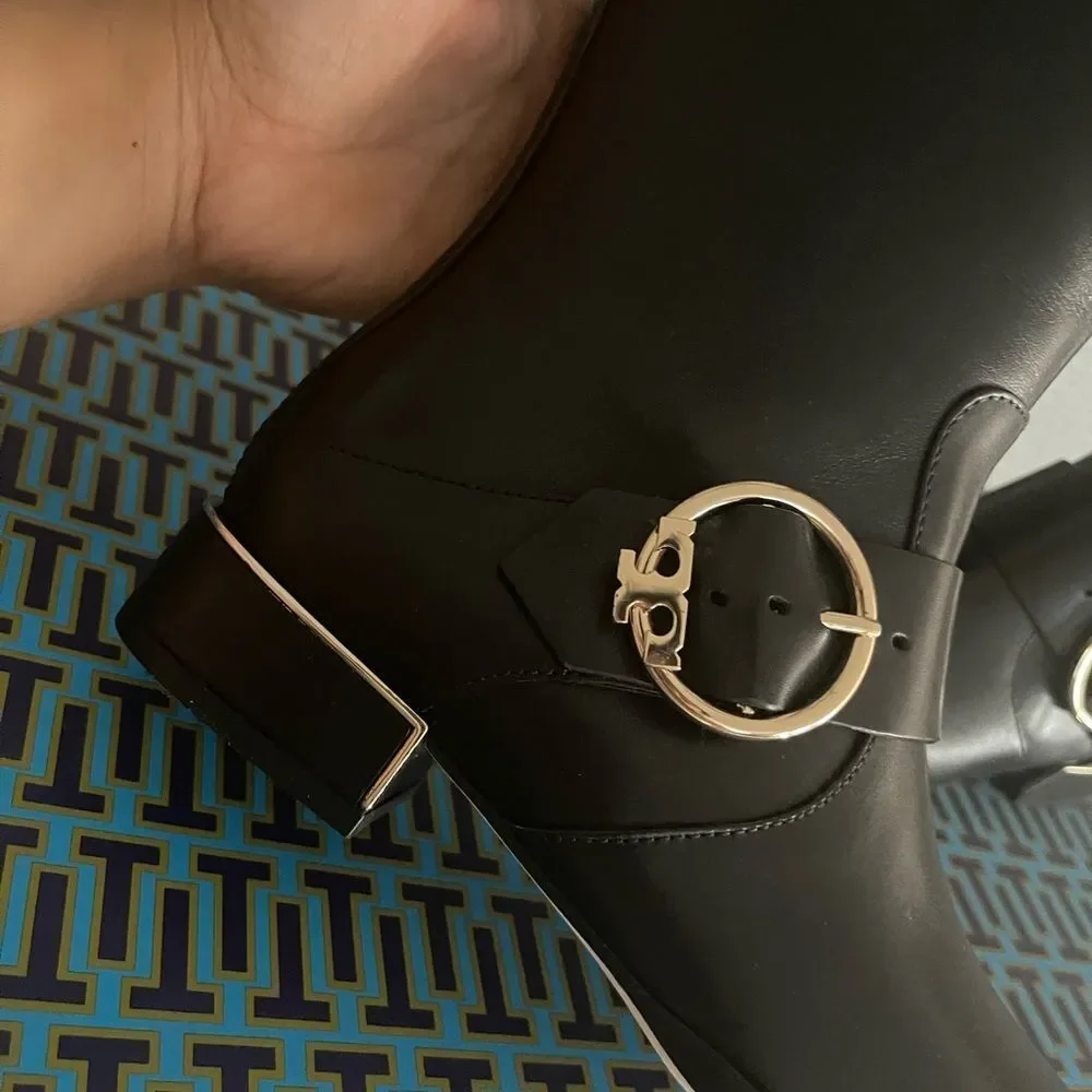 New Tory Burch leather boots